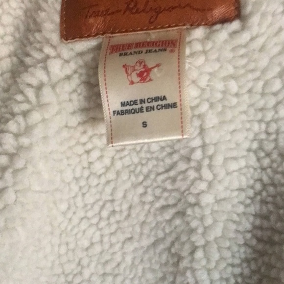 True Religion denim jacket sz s - Picture 7 of 8